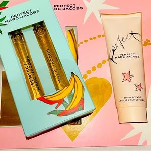 Marc Jacob’s Perfect & Intense Eau de Parfum 10ml/0.33 FL. OZ. body lotion lot